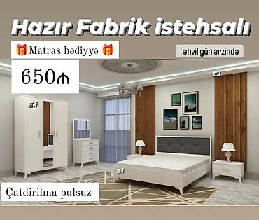 Ev və bağ: 2 təknəfərlik çarpayı, Dolab, Komod, Termo, Azərbaycan, Yeni — 6