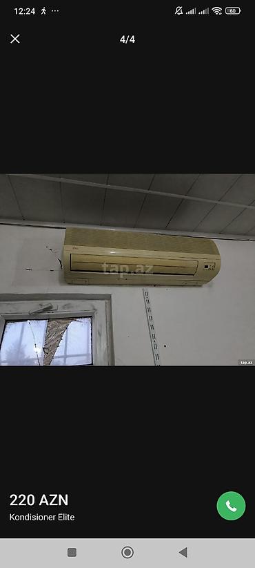 w210 radiator: Elite split kondisioner – divar tipli daxili blok və xarici blok — 2