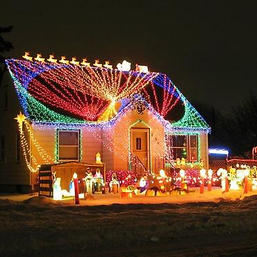 Светодиодные гирлянды: Уличная гирлянда 50 м Прекрасно подходит для украшения дома — 6