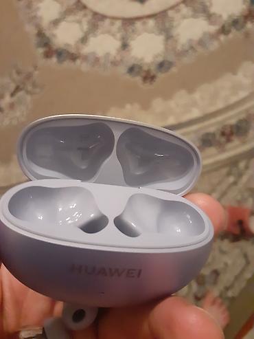 mini smart phone: Yeni Simsiz (Bluetooth) Qulaqcıqlar, Huawei, rəng - Bənövşəyi — 6