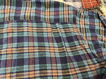 Köynəklər: Flanel köynək – düyməli, uzunqol - Material: 100% pambıq (etiketdə — 9
