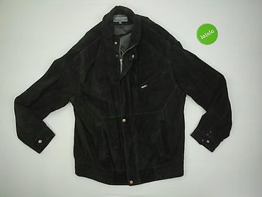 leather jacket: Męska kurtka skórzana, rozmiar XL — 2