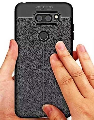чехлы мех: Чехол бампер для LG V30, кожа, размер чехла 15,1 см х 7,5 см — 1