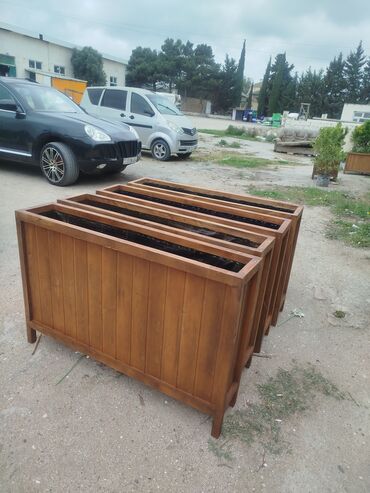 Bitkilər üçün dibçəklər: 🇦🇿Bakı şəhəri üzrə zəmanətli Taxta dipçəklərin topdan və pərakəndə — 7