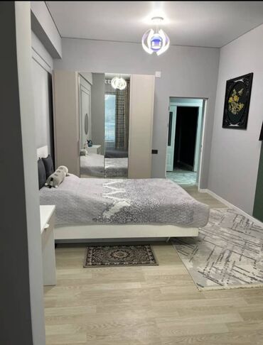 квартиры в районе пишпек: 2 комнаты, 66 м², Элитка, 3 этаж, Дизайнерский ремонт