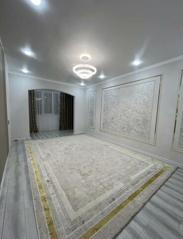 3 микрорайоне: 2 комнаты, 83 м², 107 серия, 5 этаж, Дизайнерский ремонт