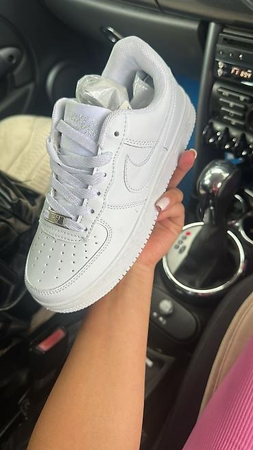 adidas campus: Белые кроссовки Nike Air Force 1 Low (женские/младшие размеры) - — 2