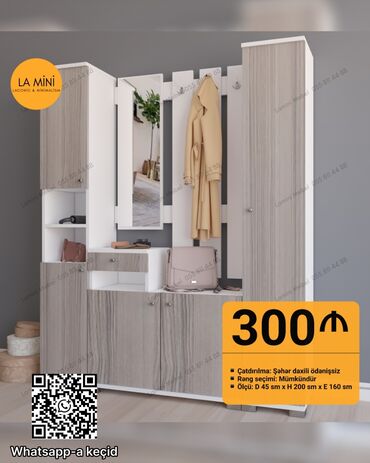 3 d kalemi: Açılan, 3 qapılı Düz dolab, Dəhliz dolabı