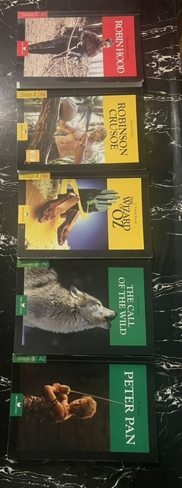 книги на английском бишкек: İngilis dili oxu seriyası – 5 kitabdan ibarət set - Nəşriyyat