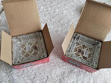 Пепельницы: Məhsul: Bəzəkli külqabı (qutuda) - Material: Şüşə içlik və — 3