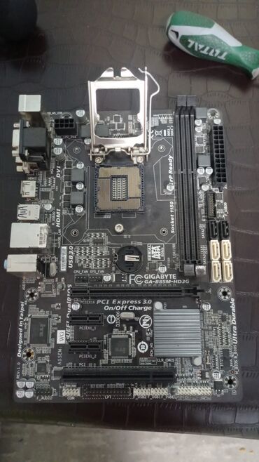 купить ноутбук в рассрочку: Материнская плата, Б/у, ASRock, LGA1150, Mini-ATX, Для ПК