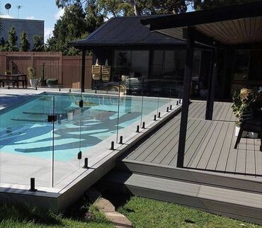 Pilləkən məhəccərləri: Alüminium və Şüşə Məhəccərlər 🔹 Alüminium və Şüşə Məhəccərlər – — 8