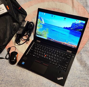 Ультрабук, Lenovo, 8 ГБ ОЗУ, Intel Core i7, 14 ", Б/у, Для работы, учебы, память NVMe SSD