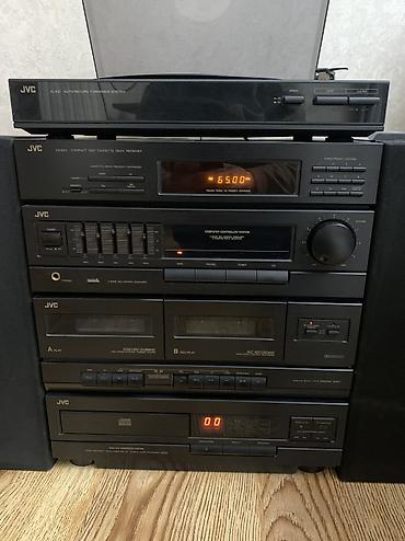 Другая аудиотехника: Музыкальный центр JVC винтажный, шикарное звучание. - Полноценный — 8