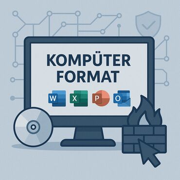 Biznes üçün program təminatı: Kompüter formatlama xidməti. Kompüterinizdəki əməliyyat sistemini