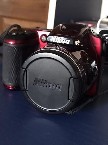 iphone x satis: Nikon COOLPIX L820 rəqəmsal fotoaparat - Rəng: Tünd qırmızı (bordo) — 2