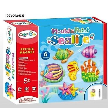 polu sandale: Kreativni set – Morski svet (6 magneta) Zaronite u svet boja i — 1