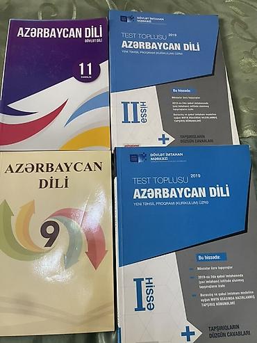tar: Məhsul: 10‑cu sinif üçün dərsliklər toplusu Tərkib: - Azərbaycan dili — 5