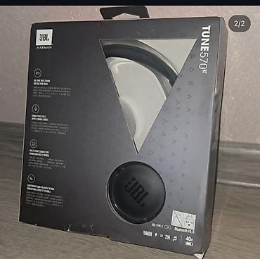 Qulaqcıqlar: JBL Tune 570BT simsiz qulaqlıq
 Qutusundan cixarilmayib — 2