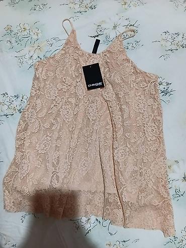 Bluze: Ženska odeća – set majica i bluza - Pletena bluza/sweater u — 6