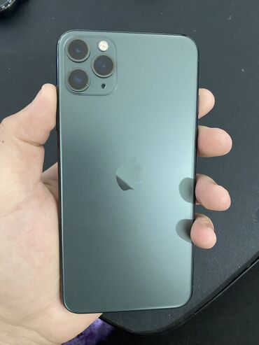 world telecom iphone 11 pro max: IPhone 11 Pro Max, 256 GB, Matte Midnight Green, Simsiz şarj, Face ID