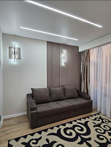 flat osh: 1 комната, 30 м², Таатан ТЦ Индивидуалка, 2 этаж, Дизайнерский ремонт — 2