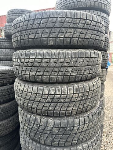 Шины: Шины 195 / 65 / R 15, Зима, Б/у, Комплект, Легковые, Япония, Bridgestone