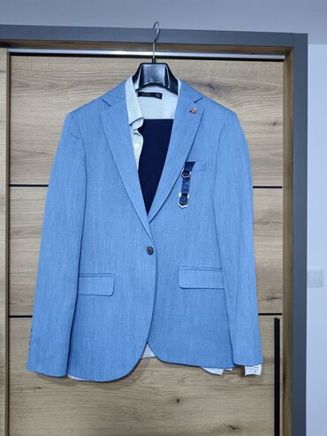 muška odela: Suit 3XL (EU 46), color - Light blue