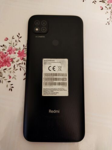 скупка компютера: Redmi, Redmi 9C, Колдонулган, 128 ГБ, түсү - Кара, 2 SIM