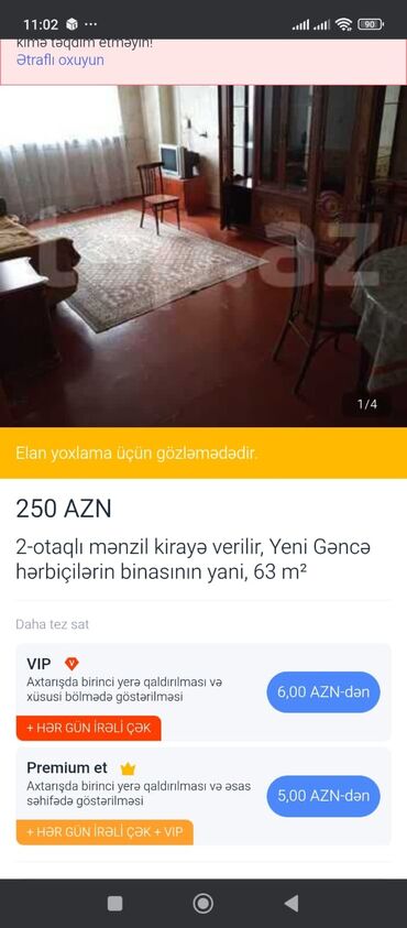 qax kiraye evler 2022: Uzunmüddətli kirayə mənzillər