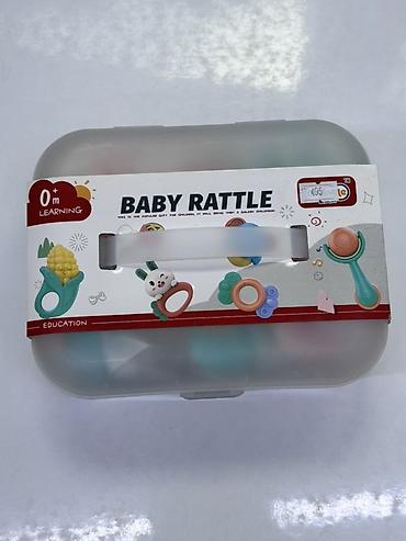 зайка alilo: Набор погремушек для малышей BABY RATTLE в пластиковой переносной — 1