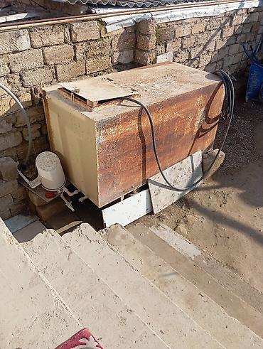 nehre: Metall yanacaq/su çən sistemi - Material: qalın divarlı polad çən - — 1