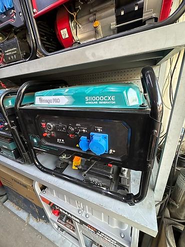 Генераторы: Бензиновый генератор Omega PRO S11000CXE Основные особенности: - — 2