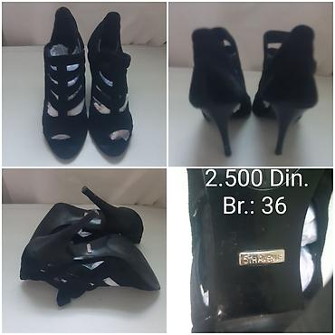 jake boje: Crne ženske sandale original 5TH AVENUE - Brend: 5TH AVENUE — 3