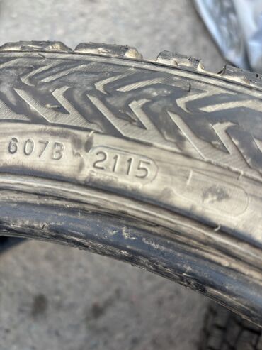 Шины: Шины 285 / 35 / R 19, Зимняя шипованная, Б/у, Комплект, Легковые, Nokian — 14