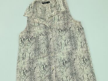 beżowa elegancka bluzka: Bluzka, 13 lat, 170-176 cm, stan - Idealny