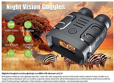 Dvogledi i teleskopi: Digitalne dvogledne naočare sa snimanjem – 10 MP fotografije i 1080p — 8