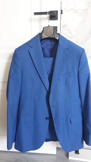 Pencəklər: KİĞILI kişi pencəyi - Rəng: canlı kral mavi - Kəsim: klassik/yarı — 35