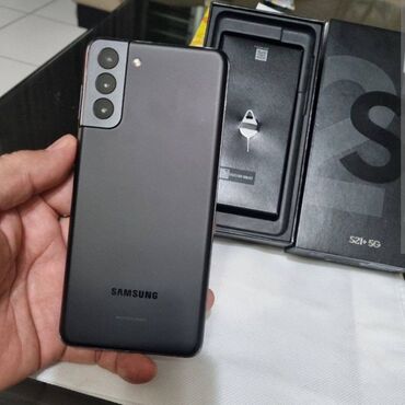 samsung galaxy s21 qiymeti: Samsung Galaxy S21 Plus 5G, 128 GB, rəng - Qara, Zəmanət, Düyməli, Sensor
