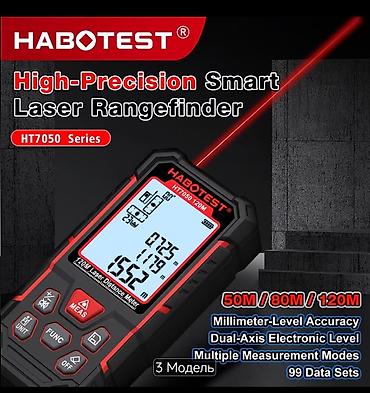 lazer utu: HABOTEST LAZER METRE HT7050 seriyası – yüksək dəqiqlikli ağıllı lazer — 2