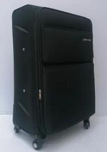 Putni koferi i torbe: Reddy Wenge kofer na točkiće – tekstilni, crne boje - Dimenzije — 10