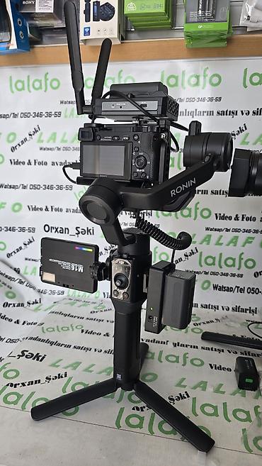 juki tikin masyn: Videoçəkiliş üçün tam yığılmış mobil set. Tam kamplekt satılır — 5