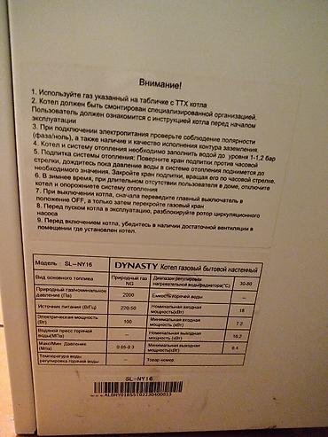 газ на дом: Продается газовый котел фирмы Dynasty — 2