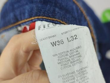 t shirt basic oversize: Firetrap, Jeansy dla mężczyzn, rozmiar L — 4