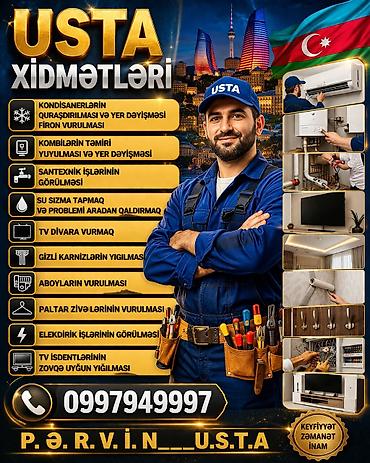 boya işi: Pərvin Usta – peşəkar usta xidmətləri Göstərilən işlər: - — 5
