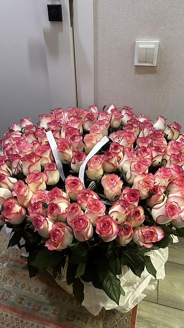 ваза для цветов бишкек: !Только что получили! 151 Роза свежие😍 — 1