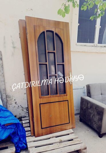 Çarpayılar: Otaq qapısı 4ədəd biri 50₼ satılır 90*205 ÇATDIRILMA HƏDİYYƏ razin