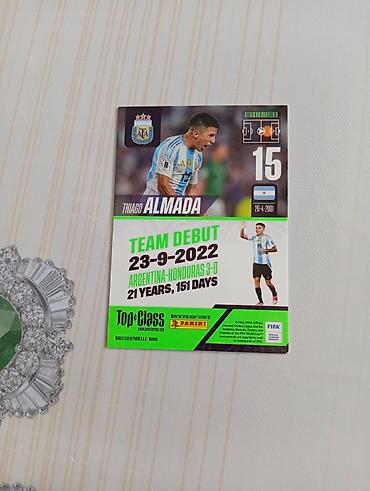 151 pcs: Panini Top Class kolleksiya kartı – Thiago Almada “Future Star” - — 2