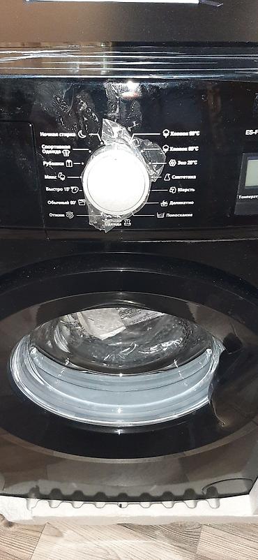 sure dispenser: SHARP paltaryuyan maşın – ön yükləməli, qara rəng Model — 8