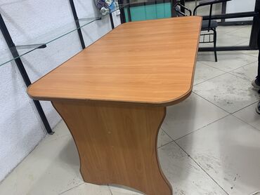 мебель стол: Компьютерный Стол, цвет - Коричневый, Новый